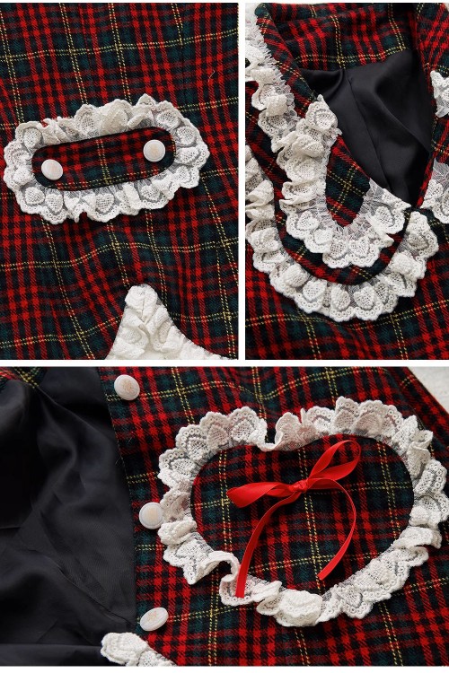 Retro Classic Tartan Jacket ~ SOS MEME CLUB