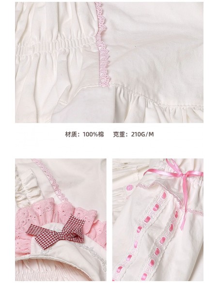 Blusa Blanca de Manga Larga Retro Bow  ~ SOS MEME CLUB