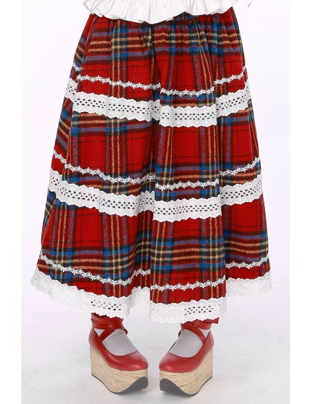 Falda Winter Tartan ~ SOS MEME CLUB
