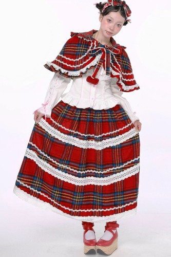 Winter Tartan Skirt ~ SOS MEME CLUB 2