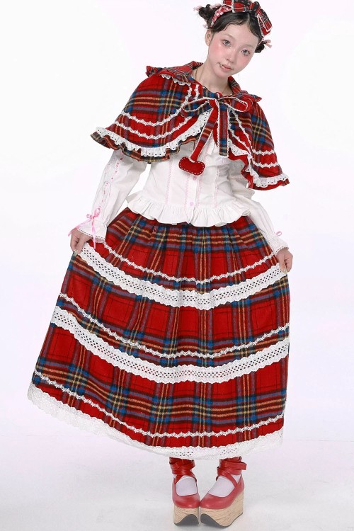 Falda Winter Tartan ~ SOS MEME CLUB