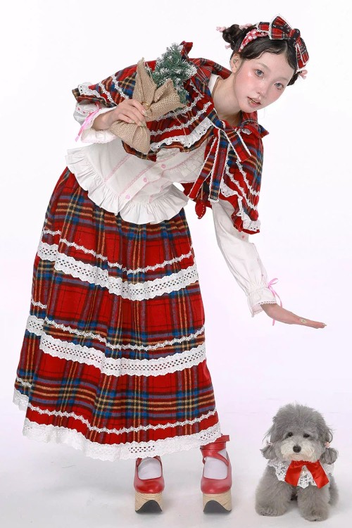 Falda Winter Tartan ~ SOS MEME CLUB