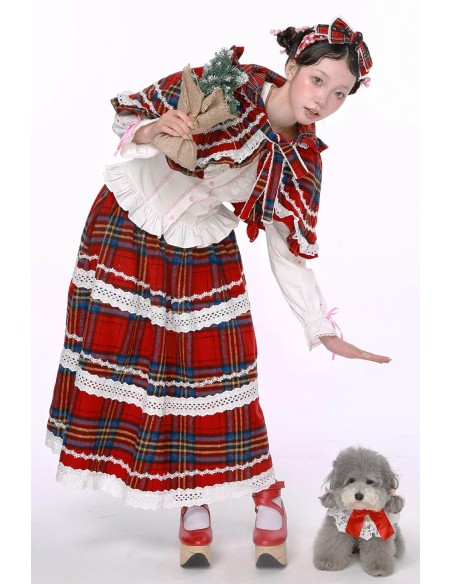 Winter Tartan Skirt ~ SOS MEME CLUB