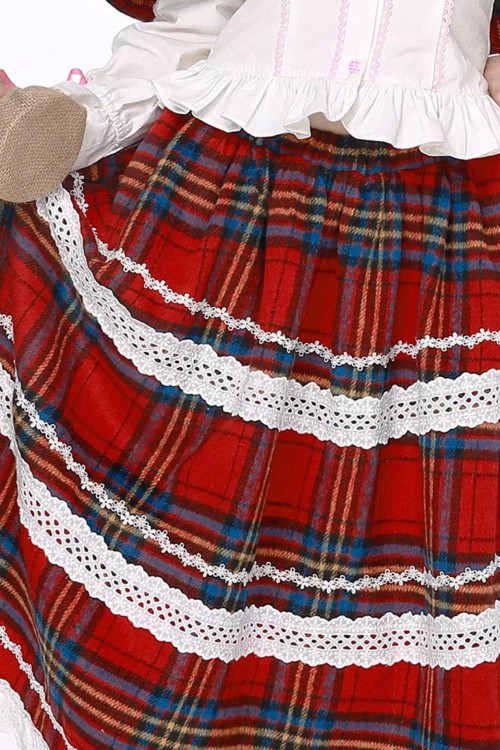 Winter Tartan Skirt ~ SOS MEME CLUB