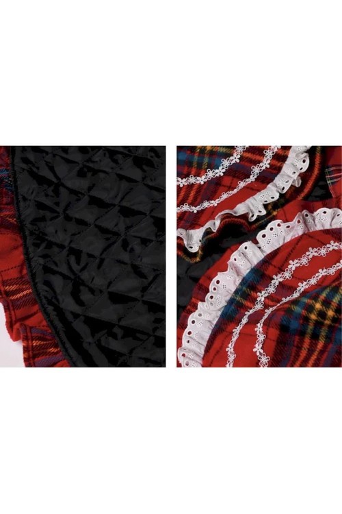 Winter Tartan Hooded Cape ~ SOS MEME CLUB