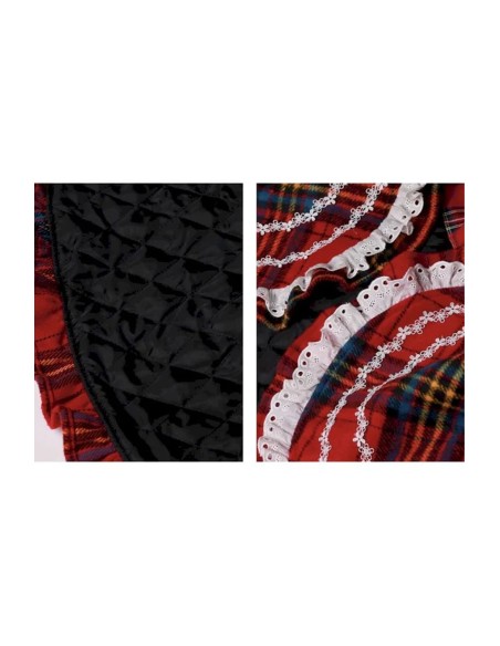 Winter Tartan Hooded Cape ~ SOS MEME CLUB