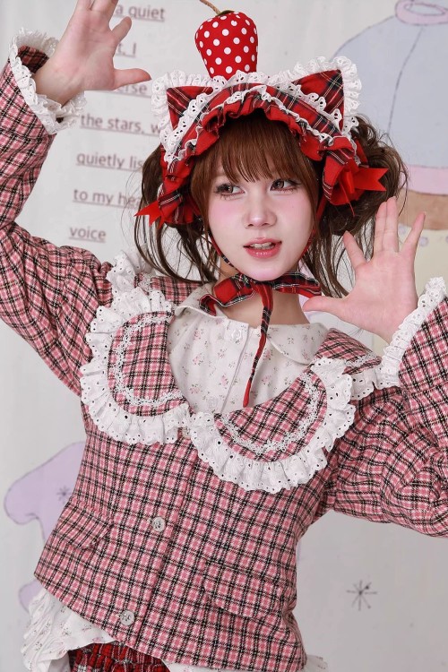 Vintage Showa Tartan Tweed Jacket ~ SOS MEME CLUB