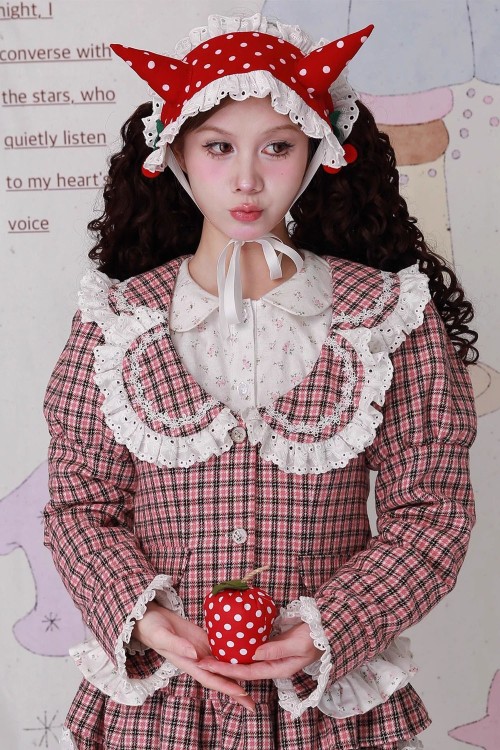 Chaqueta Vintage Showa Tartan Tweed ~ SOS MEME CLUB