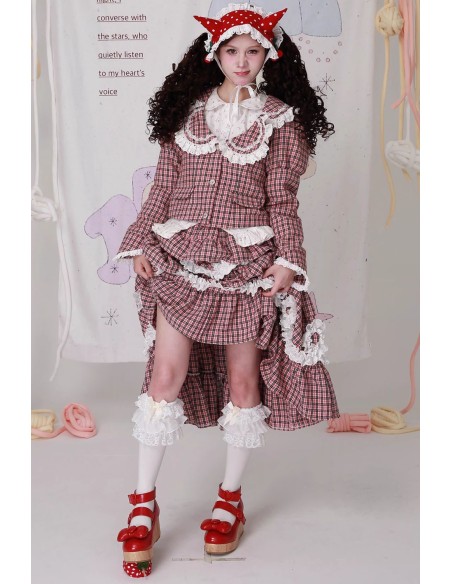 Vintage Showa Tartan Tweed Jacket ~ SOS MEME CLUB