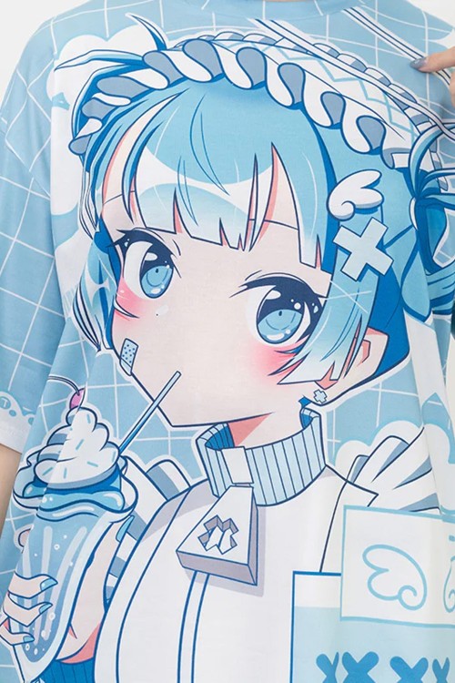 Camiseta Oversized Tenshi Soda - ACDC Rag