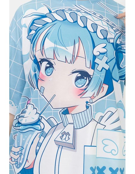 Oversized Tenshi Soda T-shirt - ACDC Rag