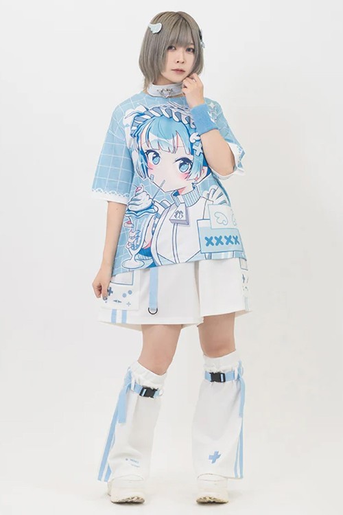 Camiseta Oversized Tenshi Soda - ACDC Rag