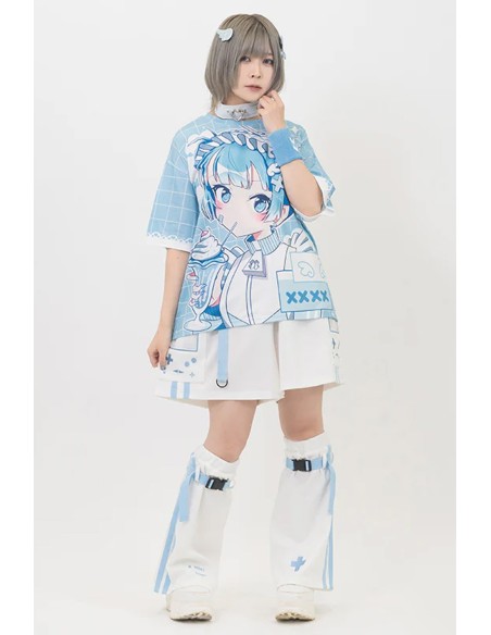 Camiseta Oversized Tenshi Soda - ACDC Rag