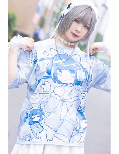 Oversized Worldwide Angel T-shirt - ACDC Rag