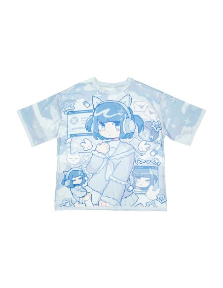 Camiseta Oversized Worldwide Angel - ACDC Rag