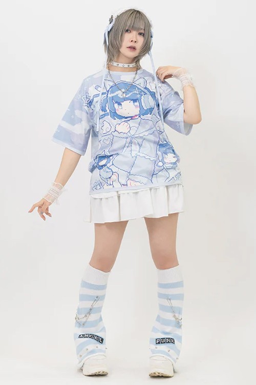 Camiseta Oversized Worldwide Angel - ACDC Rag