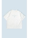 Oversized Game Over T-shirt in White - ACDC Rag