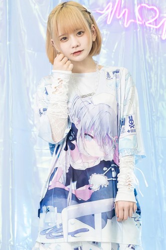 Camiseta Healing Heart Azul - ACDC Rag