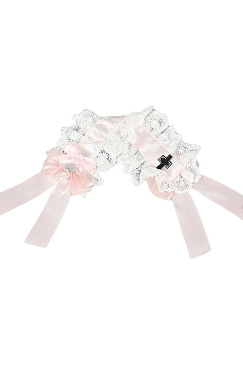 Headdress Cofia Sweet Star en Rosa