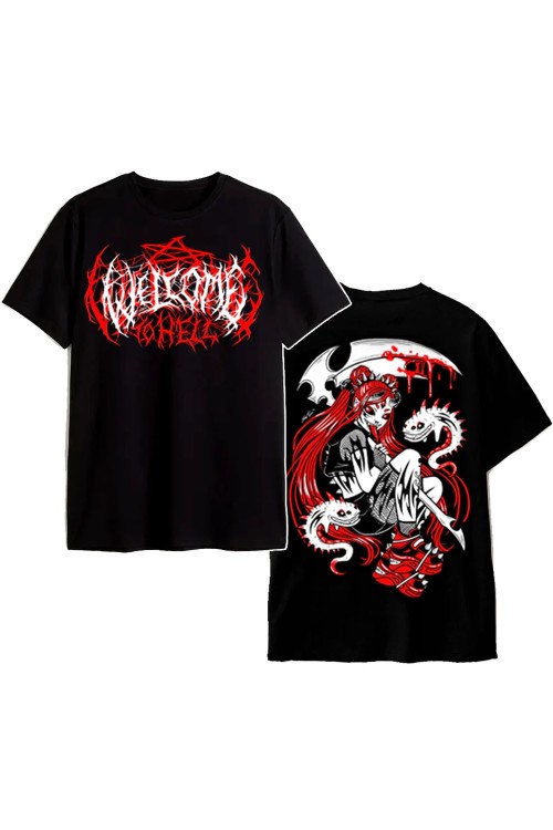 Camiseta Welcome to Hell - 3 Eyes