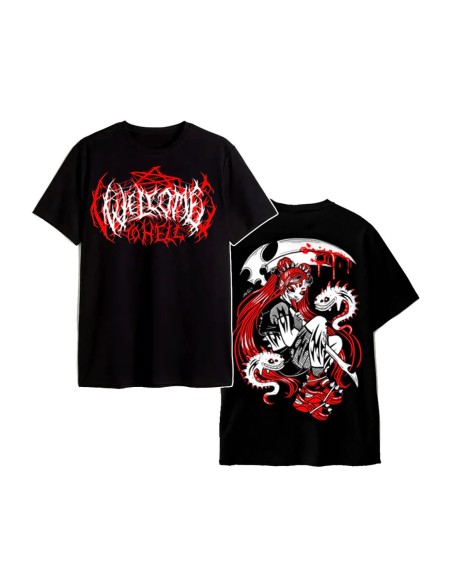 Camiseta Welcome to Hell - 3 Eyes