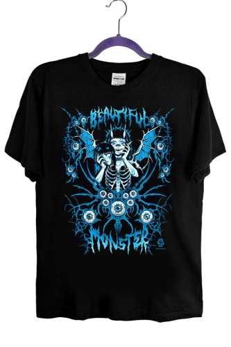 Beautiful Monster T-Shirt - Pinku Kult