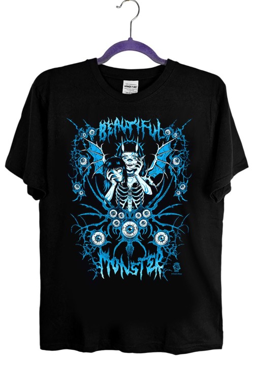 Beautiful Monster T-Shirt - Pinku Kult