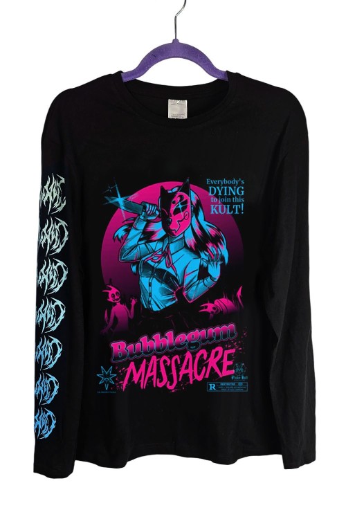Camiseta de Manga Larga Bubblegum Massacre - Pinku Kult