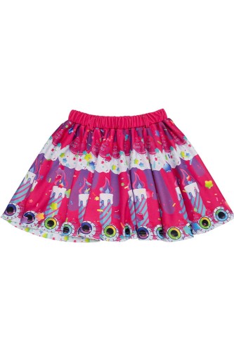 Mad B-Day Skirt in Fuchsia - ACDC RAG