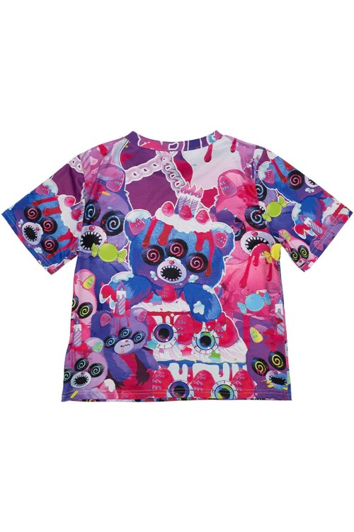 Camiseta Baby Tee Mad B-Day en Fucsia - ACDC RAG