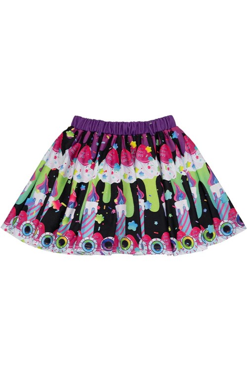 Mad B-Day Skirt in Black - ACDC RAG