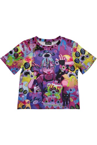 Camiseta Baby Tee Mad B-Day en Negro - ACDC RAG 2