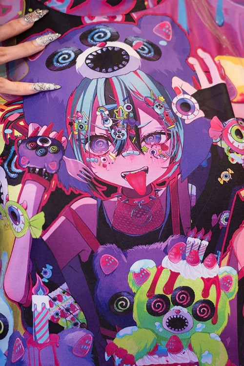 Camiseta Baby Tee Mad B-Day en Negro - ACDC RAG