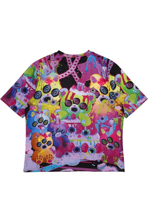 Oversized Mad B-Day T-shirt in Black - ACDC Rag