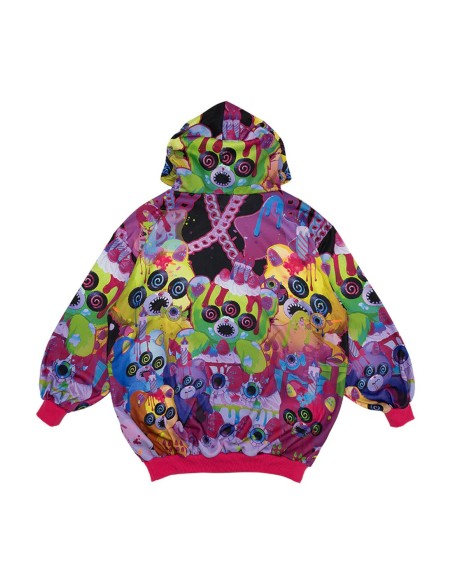 Sudadera con Capucha Oversized Mad B-Day en Negro - ACDC RAG