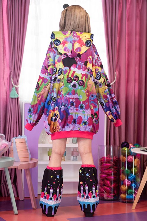 Sudadera con Capucha Oversized Mad B-Day en Negro - ACDC RAG