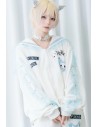 Seifuku Jacket in White x Blue - ACDC Rag