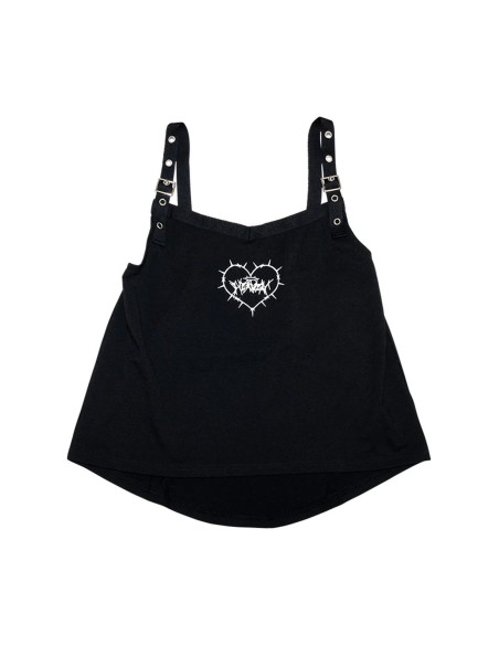 Devil Punk Tank Top in Black - ACDC RAG