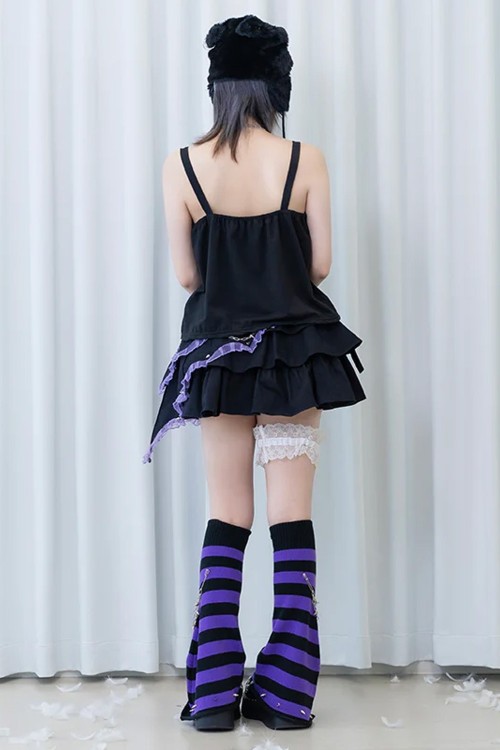 Devil Punk Tank Top in Black - ACDC RAG