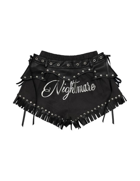Nightmare Shorts in Black - ACDC Rag