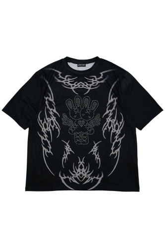 Oversized Nightmare T-shirt in Black - ACDC Rag 2