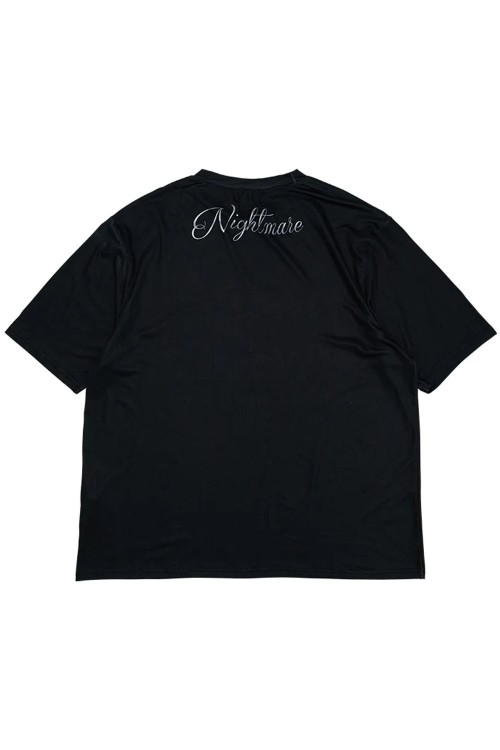 Oversized Nightmare T-shirt in Black - ACDC Rag