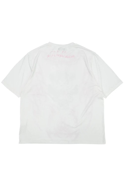 Oversized Nightmare T-shirt in White - ACDC Rag