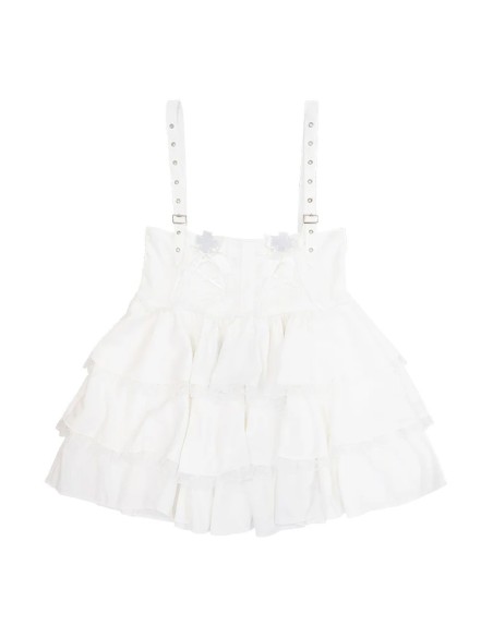 Healing Heart JSK Skirt in White (Plus Size) - ACDC RAG