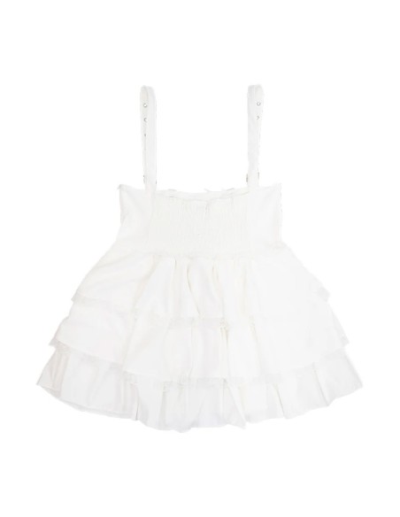 Falda JSK Healing Heart en Blanco (Plus Size) - ACDC RAG