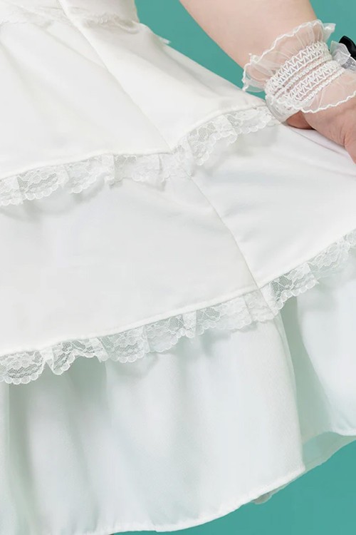 Falda JSK Healing Heart en Blanco (Plus Size) - ACDC RAG