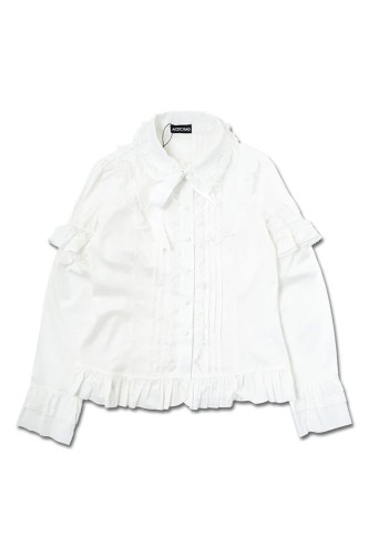 Blusa 2 Way Gothic Lolita en Blanco - ACDC Rag 2