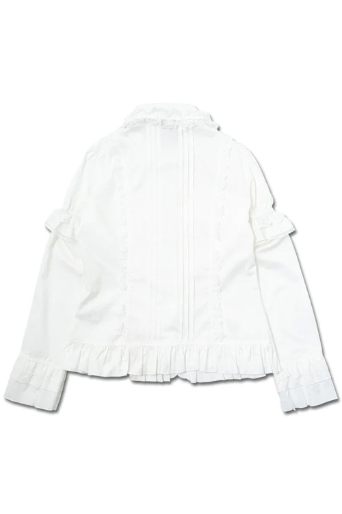 2 Way Gothic Lolita Blouse in White - ACDC Rag