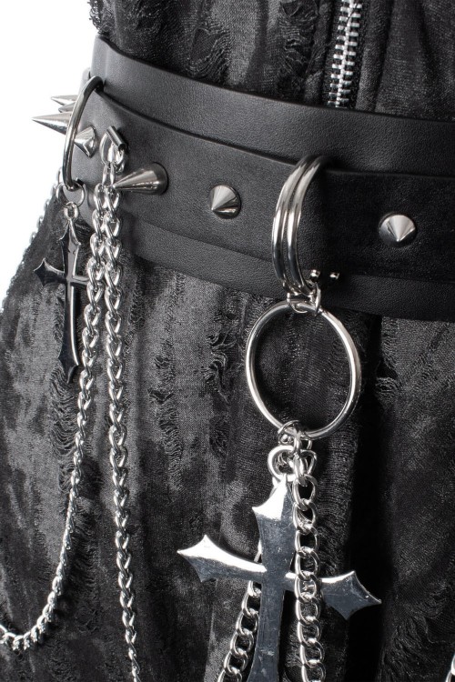 Crucifix Belt - Heartless