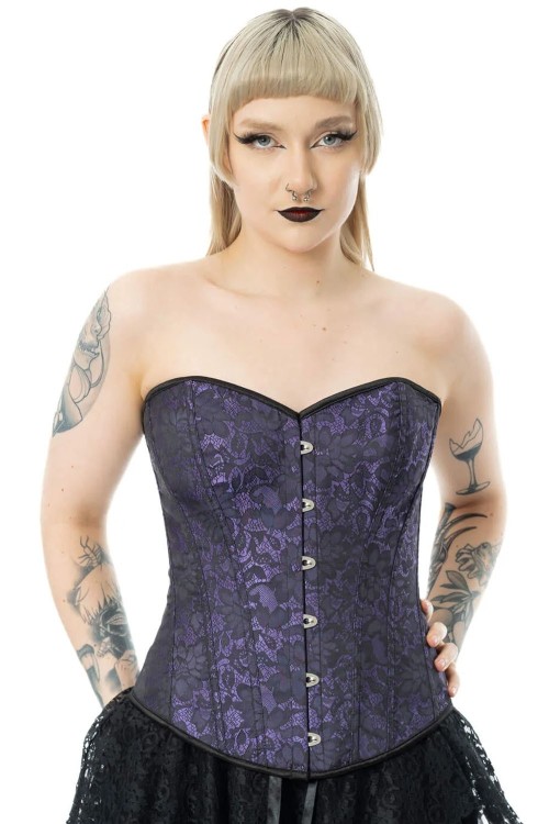 Amethyst Lace Corset - Vixxsin